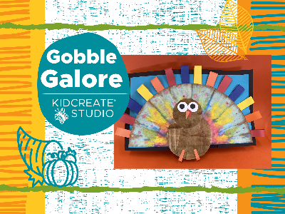 Kidcreate Studio - Mansfield. Gobble Galore Workshop (18 Months-6 Years)